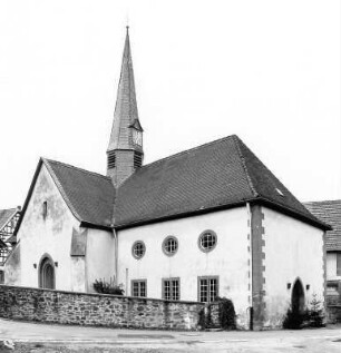 Evangelische Kirche (Kirche, ev.); Nidda, Kirchweg 1