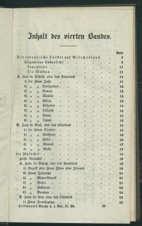 Inhalt des vierten Bandes