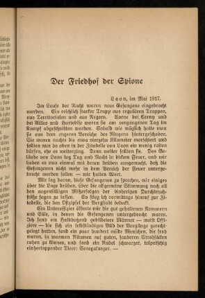 89-94, Der Friedhof der Spione