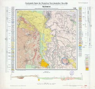 Geologische Karte der Deutschen Demokratischen Republik, 3136 Seehausen