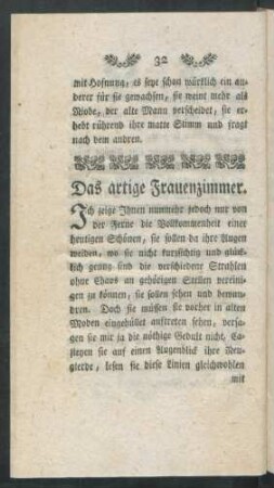 Das artige Frauenzimmer