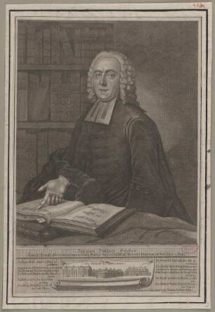 Bildnis des Johann Julius Hecker