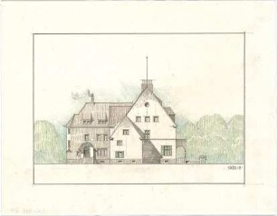 Littmann, Max; München; Wohnhäuser - Ansicht