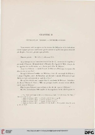 Chapitre II: Les travaux du Didymeion - différentes périodes