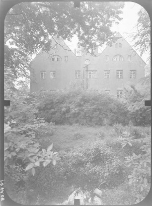Belgershain. Schloß (um 1600, 1678 erweitert, Umbau 19. Jh.). Rückseite