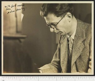 Porträtaufnahme Aldous Huxley