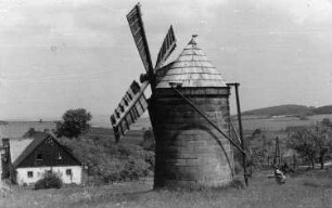 Dippoldiswalde-Reichstädt. Holländermühle, Ansichtskarte