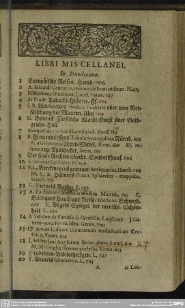 Libri Miscellanei