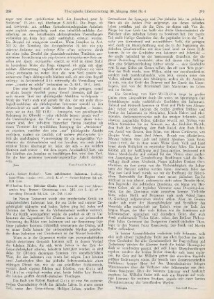 269-270 [Rezension] Vom unbekannten Judentum