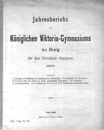 Beiträge zur Erklärung der germanischen Gottesurteile