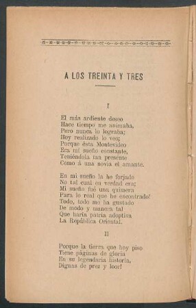 A los Treinta y tres