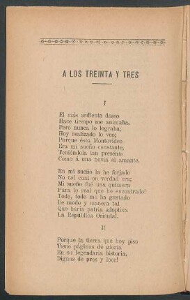 A los Treinta y tres