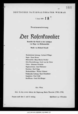 Der Rosenkavalier