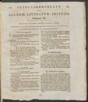 Ehrenbezeugungen der Regensburgischen Botanischen Gesellschaft im Intelligenzblatt der Allgem. Literatur-Zeitung Numero 135