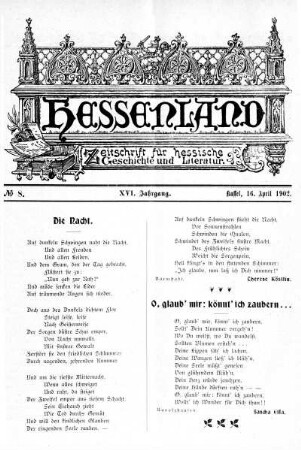 No. 8, 16. April 1902