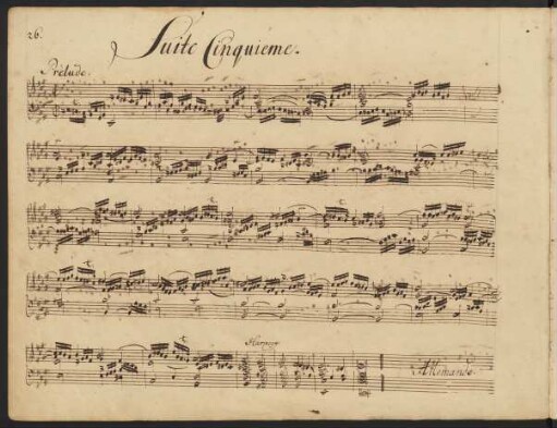 Suiten; cemb; E-Dur; HWV 430