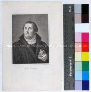 Porträt des evangelischen Theologen und Reformators Martin Luther