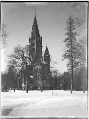 Karlsruhe Großherzogliches Mausoleum - Grabkapelle Ansicht von Südosten