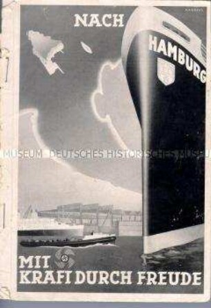 Programmheft zur 72. Norwegenfahrt mit dem MS "Monte Olivia" im September 1937 - Sachkonvolut