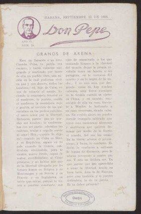 2,24.1918: Don Pepe, 2,24.1918