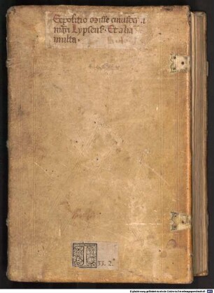 (Vincentii Gruner) Expositio missae - BSB Clm 18416