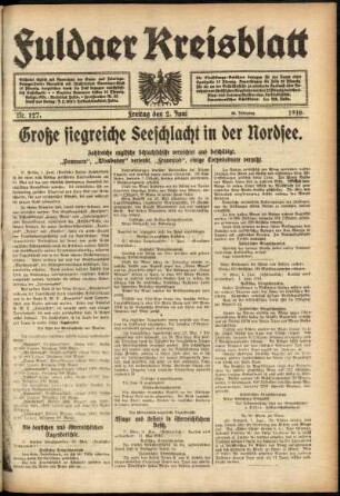 Ausgabe vom Freitag, den 02. Juni 1916.
