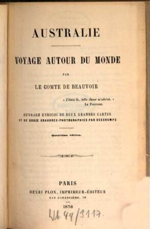 Australie : voyage autour du monde