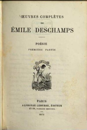 Poésie, 1