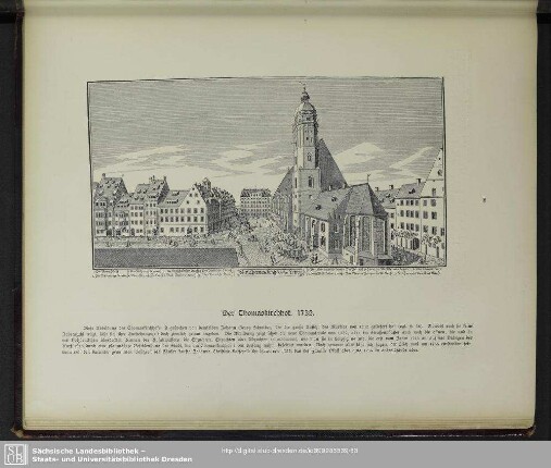 Der Thomaskirchhof. 1735