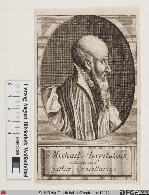 Bildnis Michel de L'Hospital (L'Hôpital)