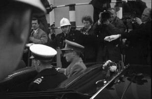 Brüssel: Auto der königlichen Familie, mit König Baudouin und Prinz Albert
