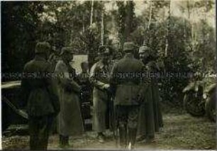 Wilhelm II. und Kronprinz Wilhelm an der Westfront