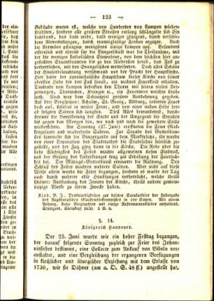 §. 14. Königreich Hannover.