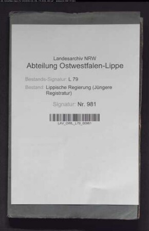 Nachweis verkaufter Wertpapiere der Landkasse an die Fürstliche Leihekasse