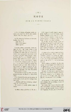 Note per la parte terza