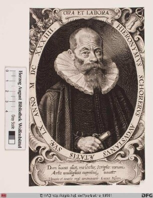 Bildnis Hieronymus Schorer
