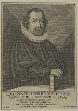 Bildnis des Iohannes Henricus Svicerus