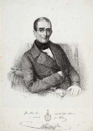 Bildnis von Hans Adolf von Warnstedt (1791-1853)