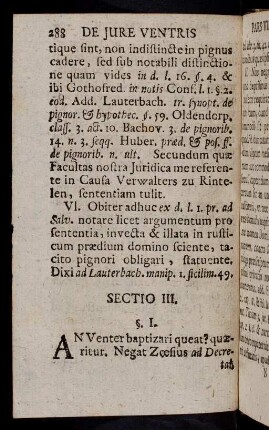 288-295, Sectio III - IV