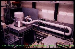 Kleine Prototyp-Trenndüsenstufe des Instituts für Kernverfahrenstechnik (IKVT)