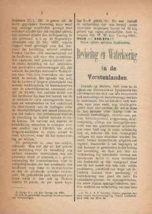 Bevloeiing en waterkeering in de Vorstenlanden