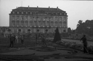 Brühl: Schloss, Parkansicht