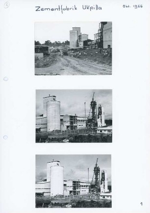 Zementfabrik, Ukpilla, 1965-1967