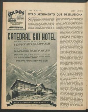 Cine nuestro : Otro argumento que desilusiona