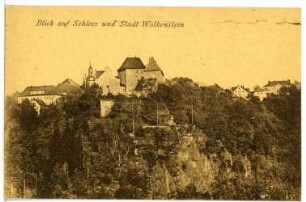 Wolkenstein. Schloss und Stadt