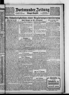 Dortmunder Zeitung. 1874-1939