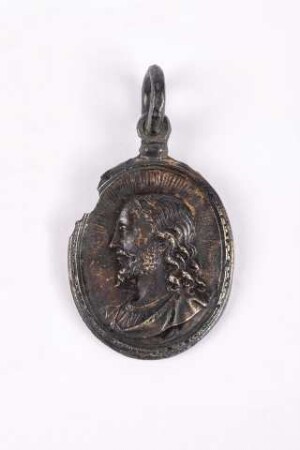 Medaillonanhänger mit Christusdarstellungen der Pfalzgräfin Anna Magdalena von Pfalz-Hilpoltstein (1638-1638)