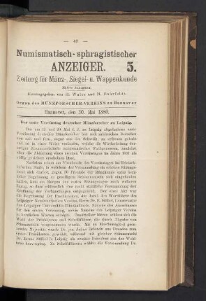 5. 30. Mai 1880