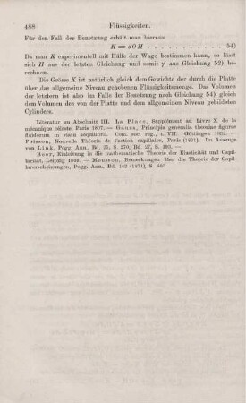 Gase. Mechanische Wärmetheorie.