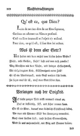 Verlangen nach der Ewigkeit